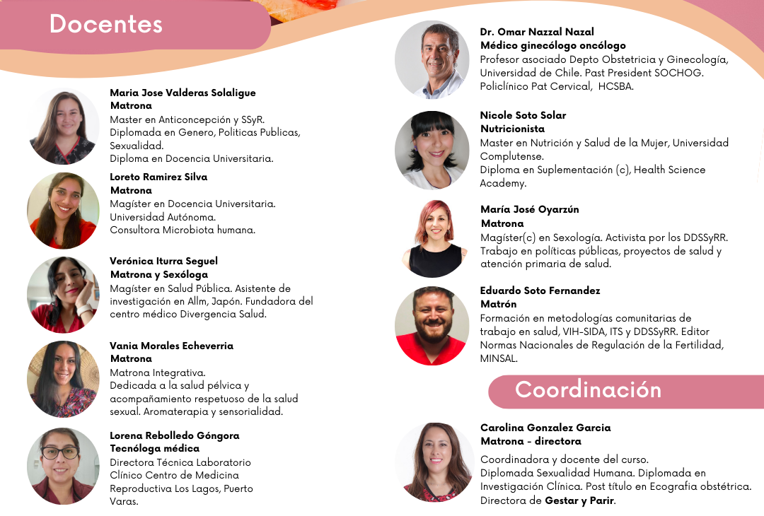3er Curso de actualización en "Vulvovaginitis y microbiota vaginal", para matrones y estudiantes - CUPOS ABIERTOS - Gestar y Parir